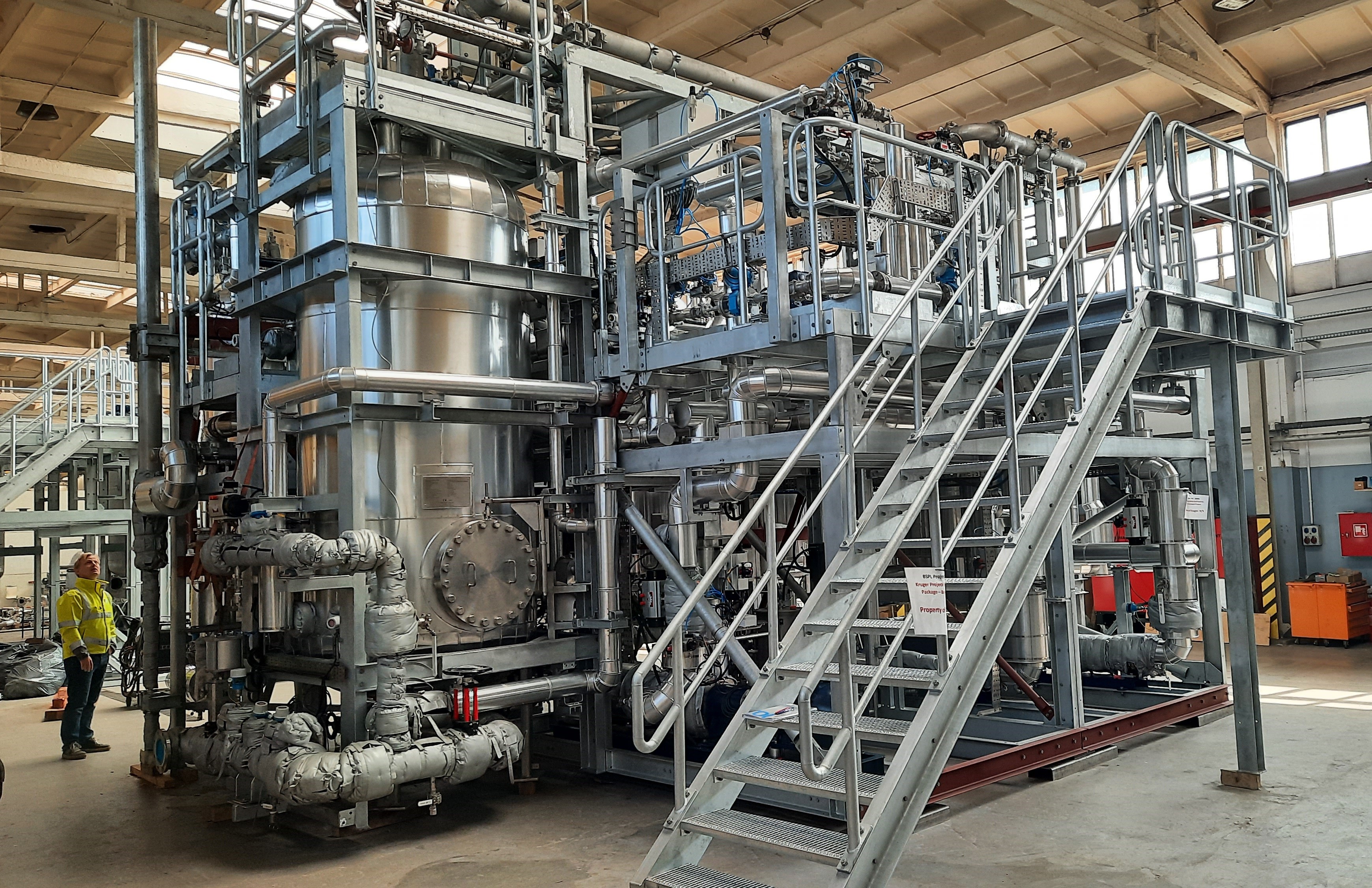 Modular skids for wastewater purpose