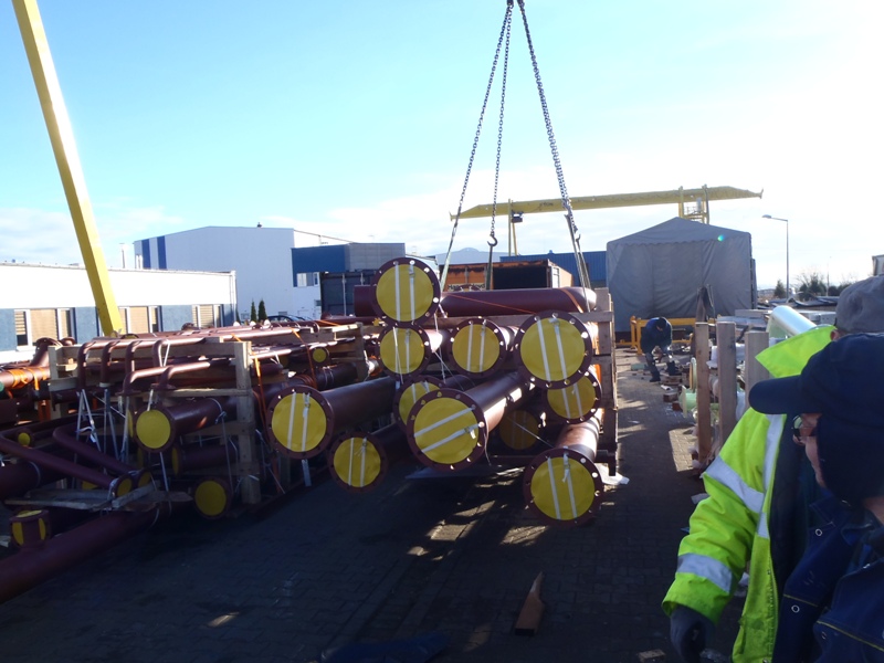 Prefabricated pipes