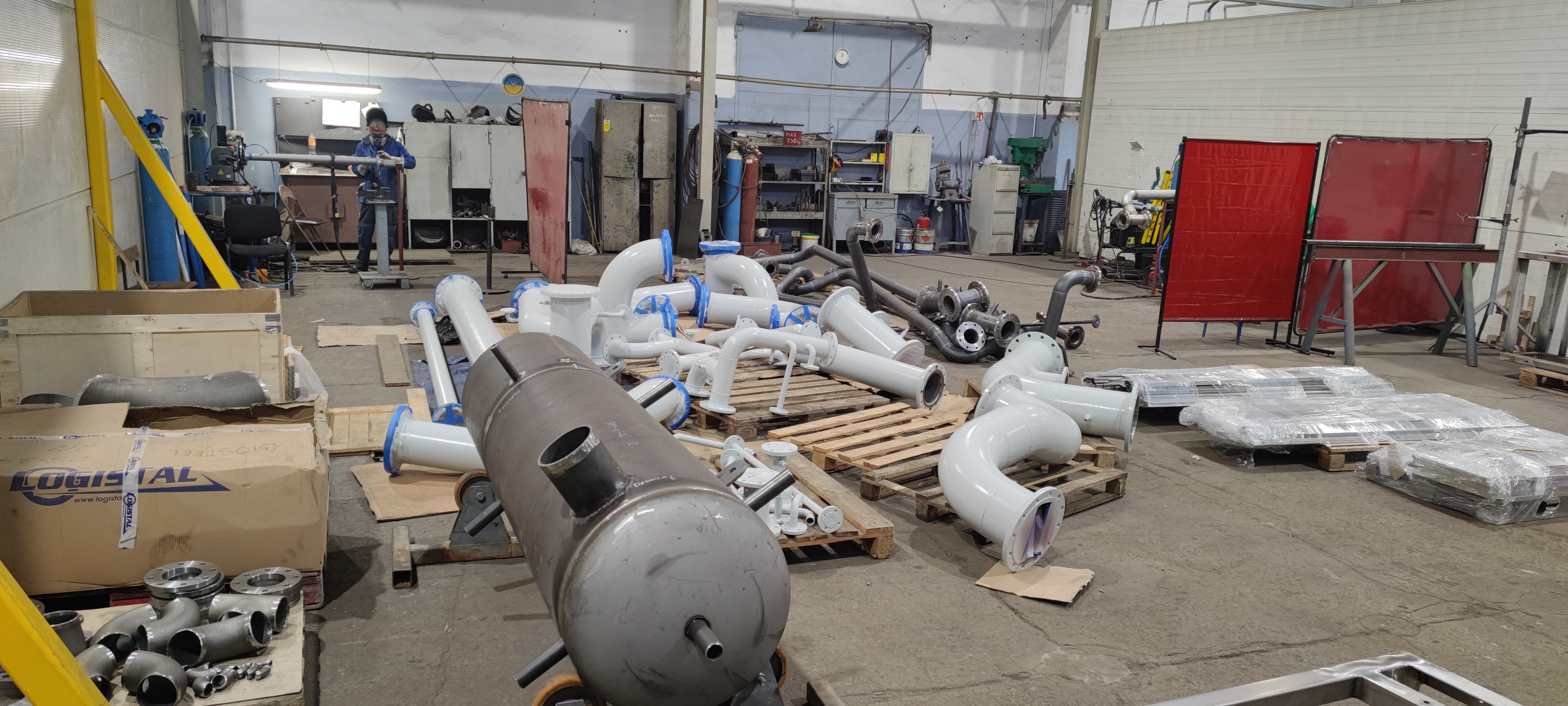 Prefabricated pipes
