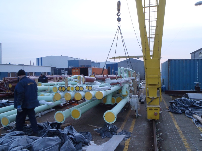 Prefabricated pipes