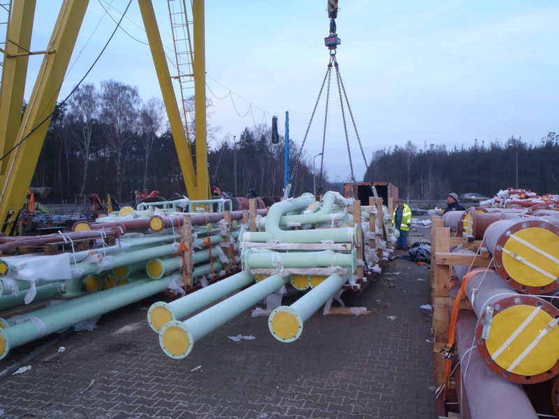 Prefabricated pipes