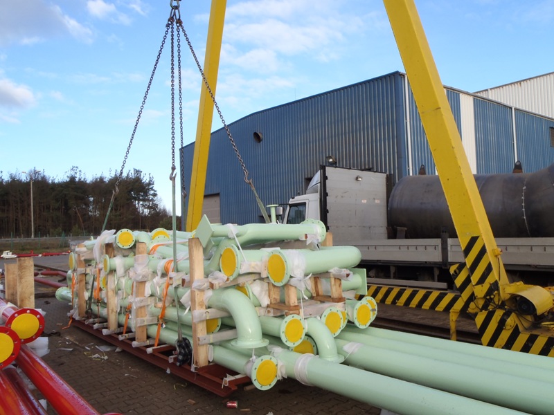 Prefabricated pipes