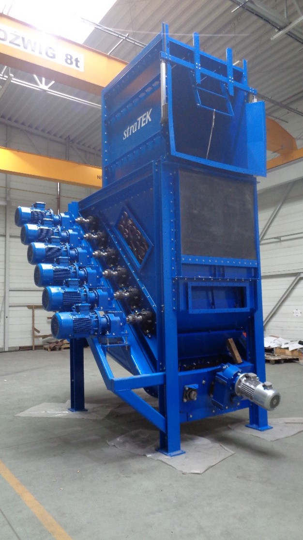 Biomass handling equipment