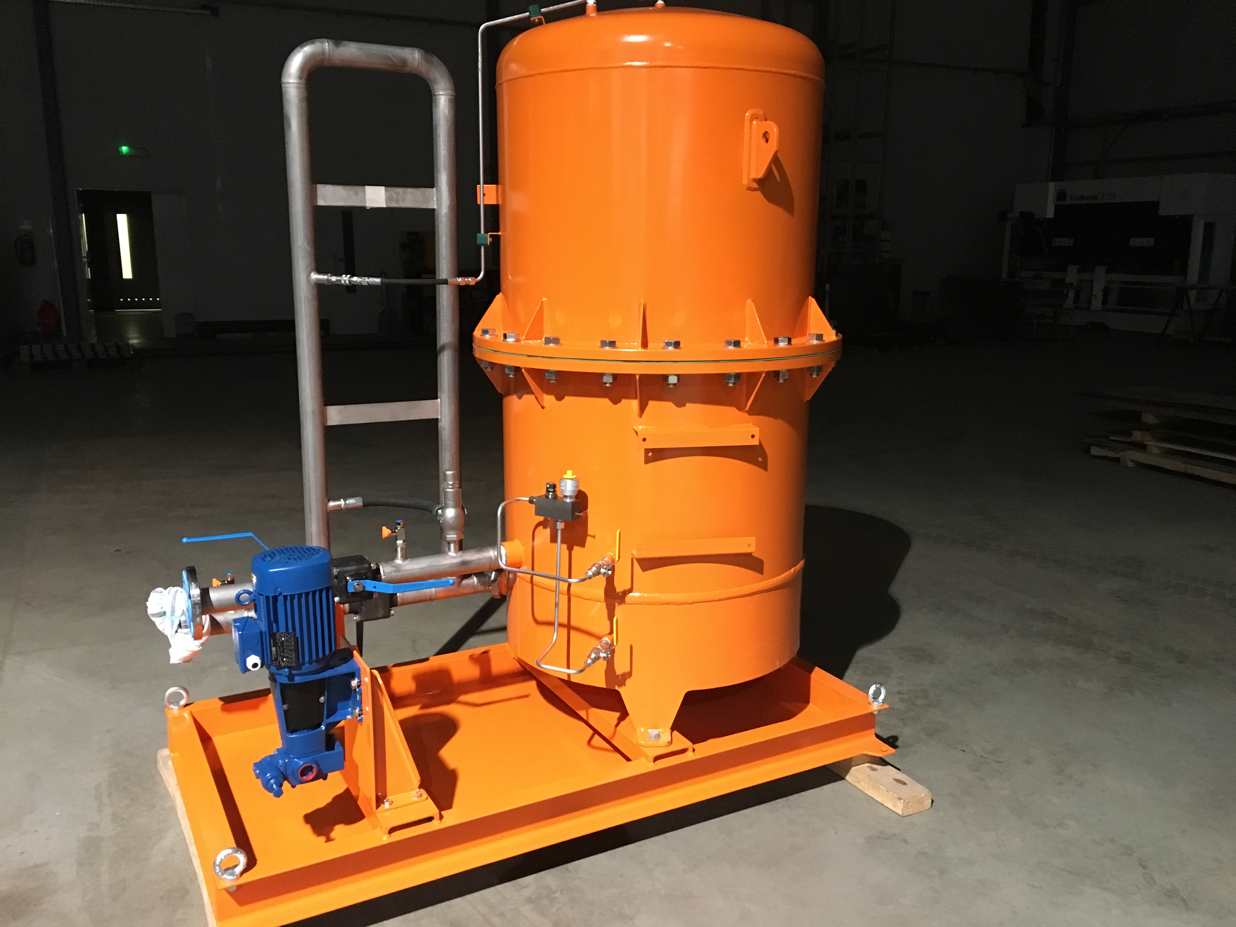 Modular skids for maritime industry