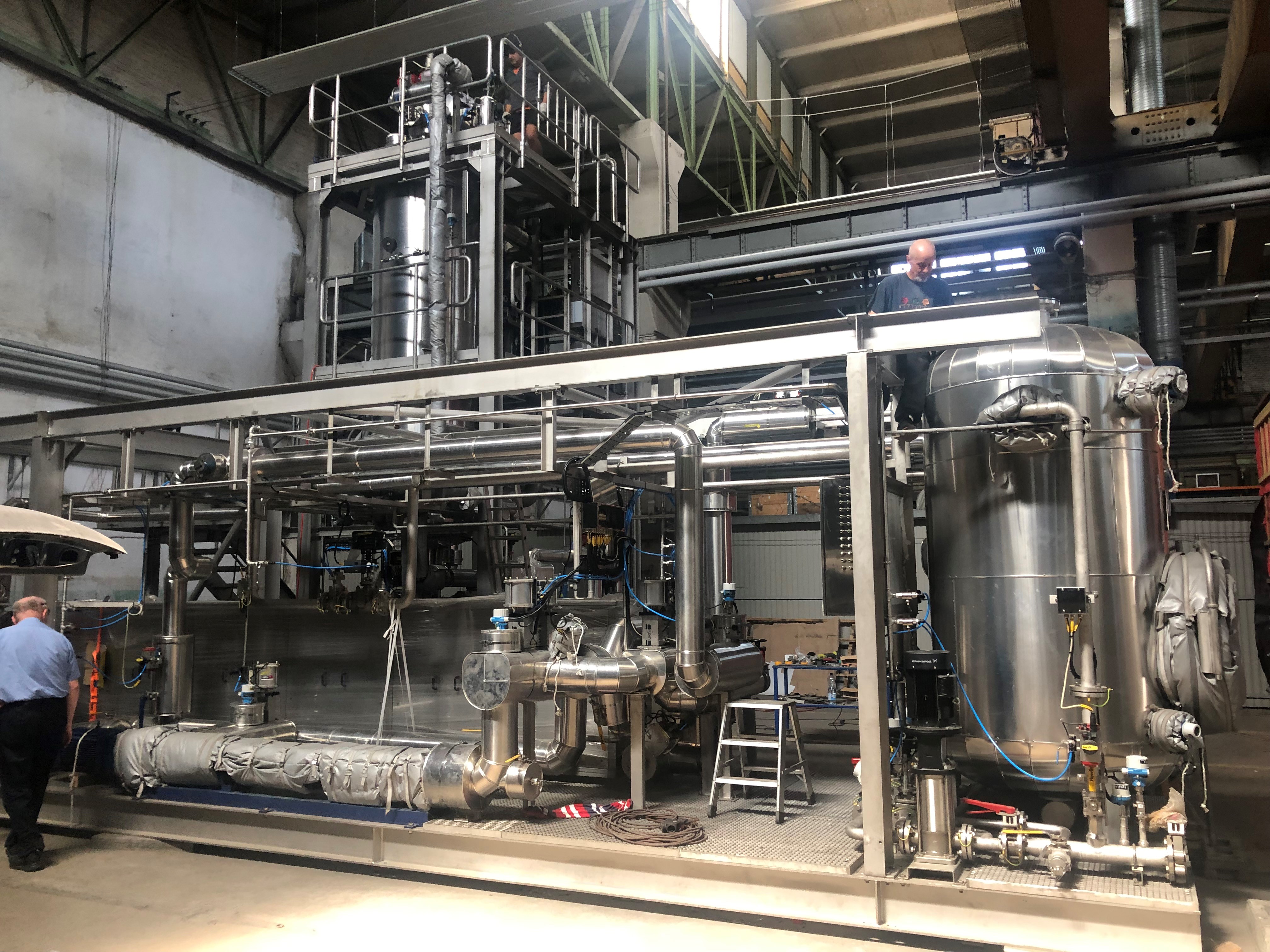 Modular skids for wastewater purpose
