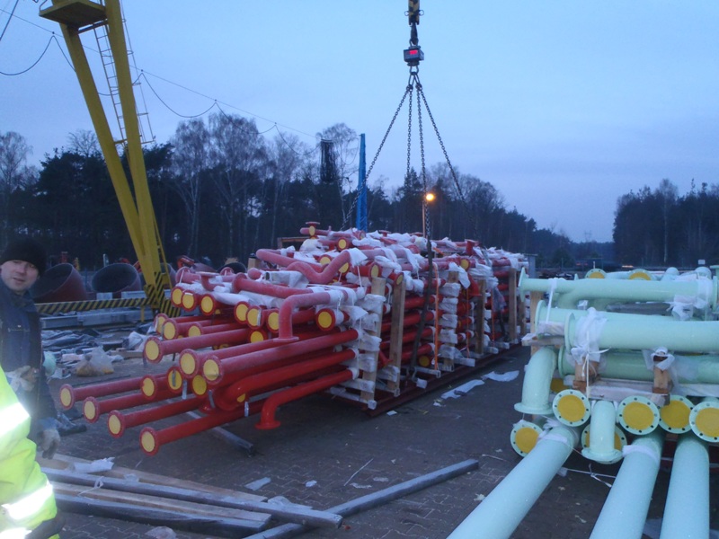 Prefabricated pipes