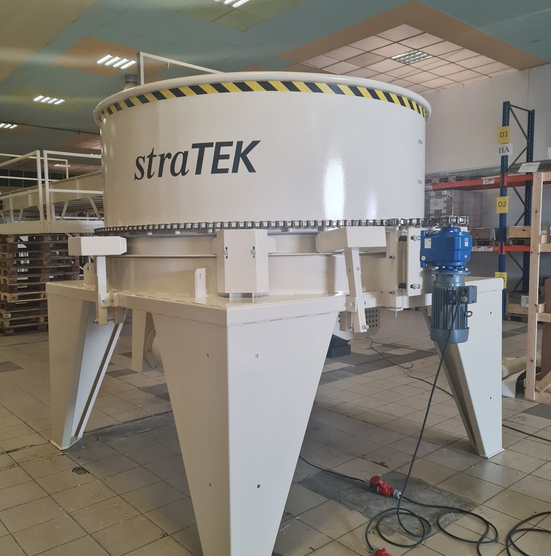 Biomass handling equipment