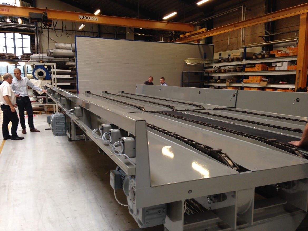 Biomass handling equipment