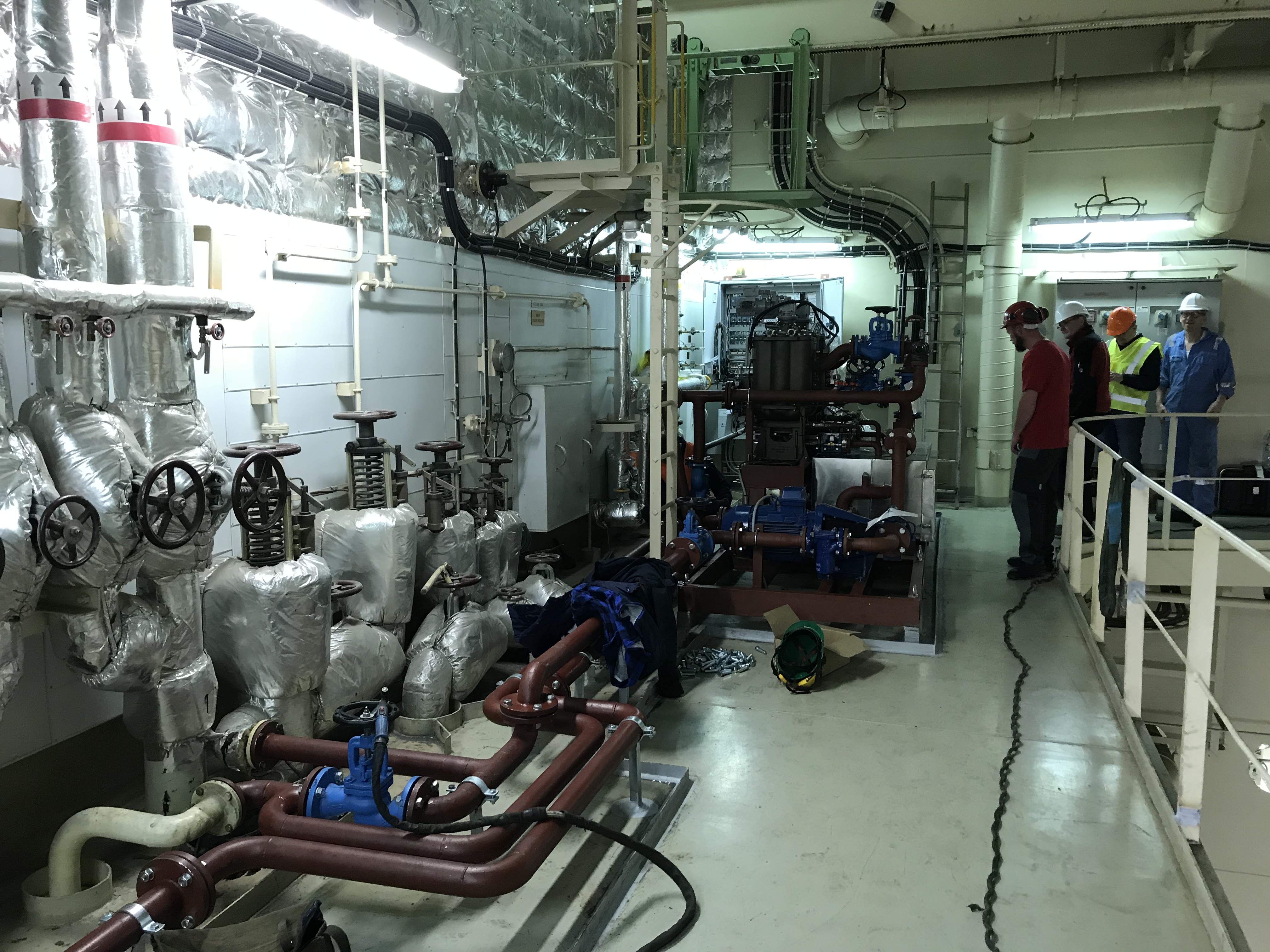 Modular skids for maritime industry