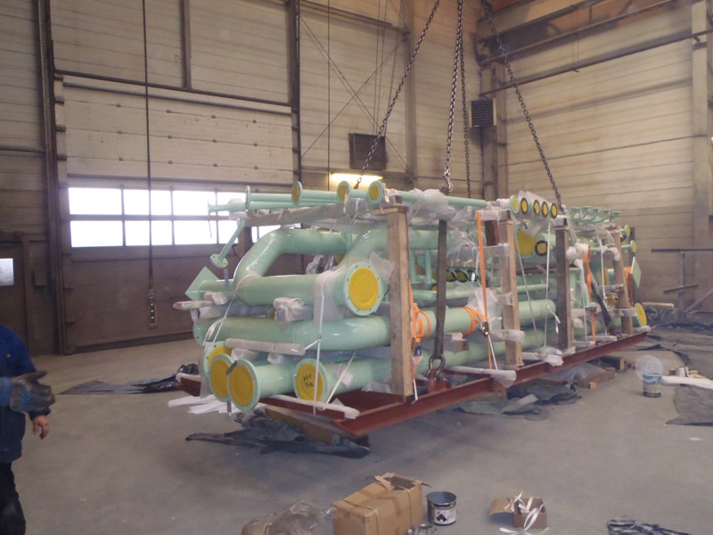Prefabricated pipes